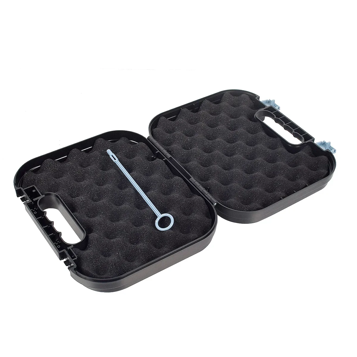 Waterproof ABS Padded Handgun Pistol Case Portable Plastic Suitcase For Glock Storage Multifunctional Durable Box