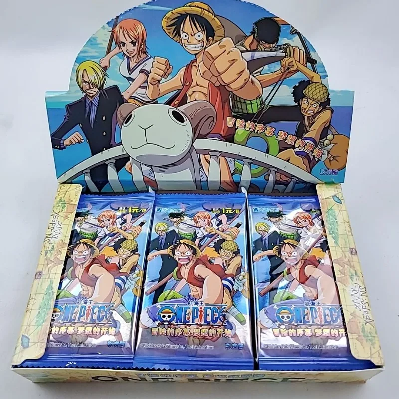 One Piece Kawaii Personalized Animation Peripheral Luffy Chopper Usopp Card Creative Collectible Sanji Nami Card Gift Wholesale