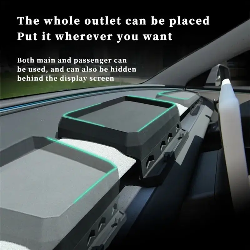 Reliable-Center Console Organizer Behind Screen Storage Box For Tesla Model 3 Highland 2024 Dashboard Storage Box