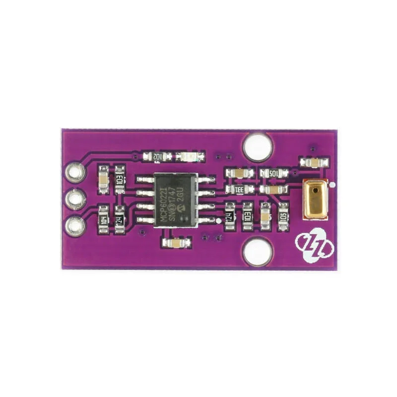 Modul Mikrofon Silikon MCP6022 MIC / Op Amp Rel-ke-Rel / Sensor Suara