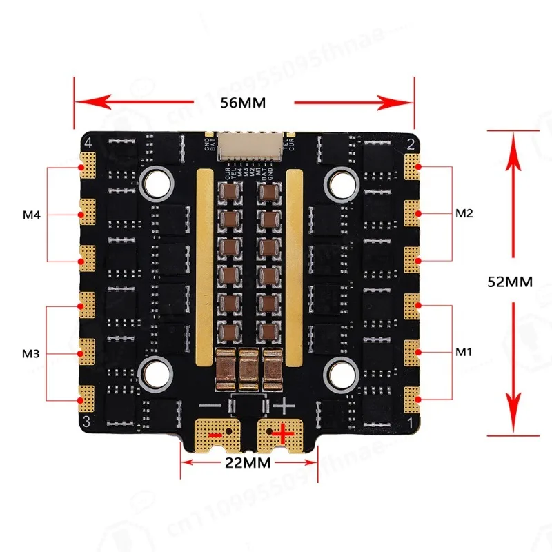 12S 50A Brushless ESC Complete Drone Kit Ready To Fly FPV Quadcopter Accessories RC Aircraft Parts