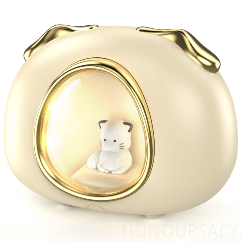 

HIFI стерео Bluetooth5.3 динамик мультфильм белый шум помощь во сне саундбар беспроводное соединение TWS ночник MusicBox таймер сна