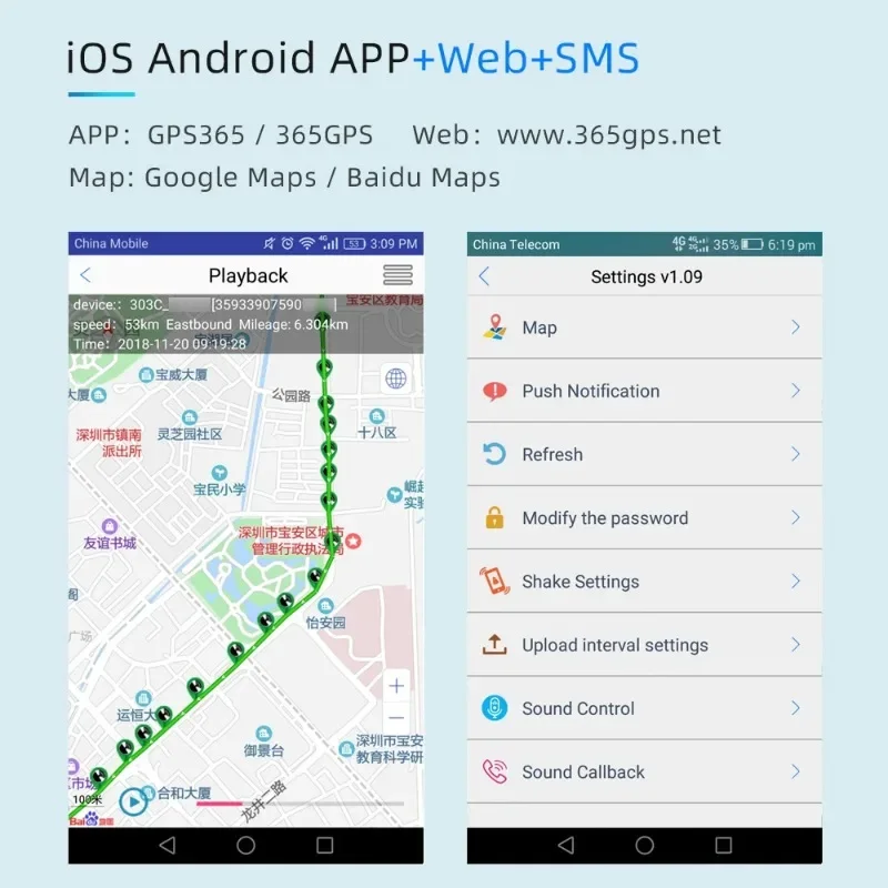 4G Tracking Device Car GPS Tracker Car Waterproof 4G GPS Tracker Voice Monitor GPS Locator Magnet Tracking Device 10000mAh