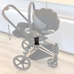 Adaptador de cochecito para Cybex Priam 2/3/4 Platinum, convertidor de asiento de coche Aton Clound Q/Z, conector de cesta de soporte para Buggy