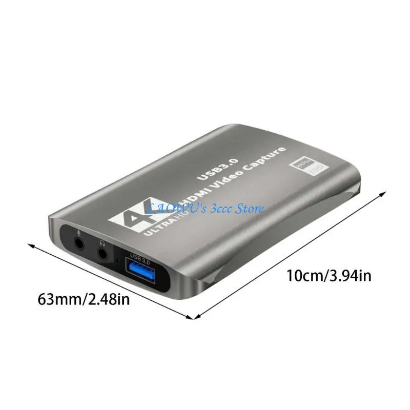 Cartão captura captura vídeo 4K Y8AD 4K