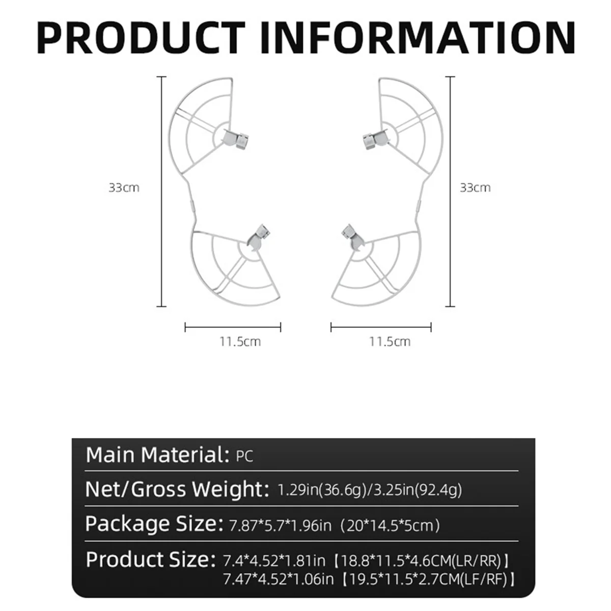 Propellerbeschermer Voor Dji Mini 4 Pro Landingsgestel Geïntegreerde Propellers Beschermer Afscherming Ringen Drone Beschermers Accessoires