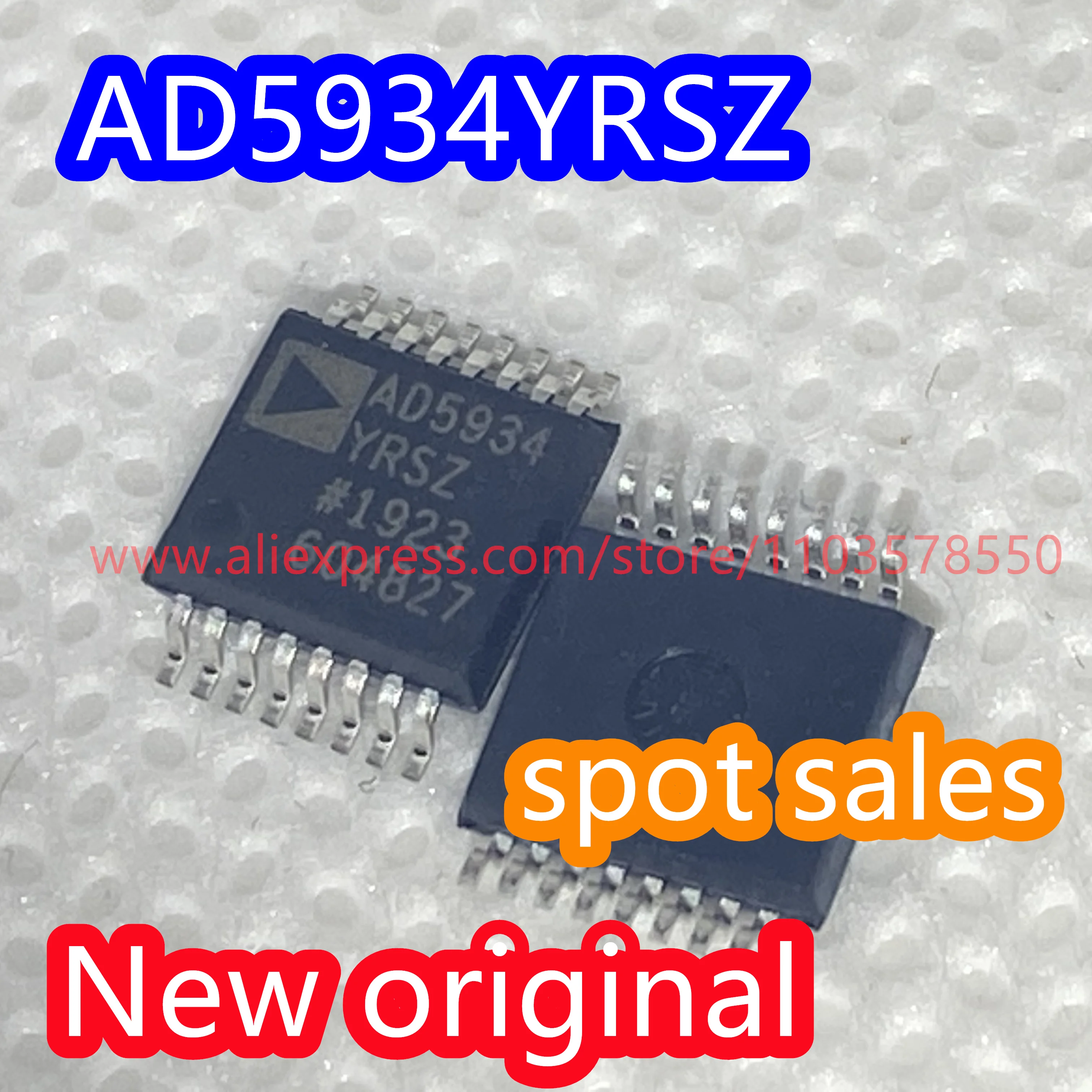 

2PCS AD5934YRSZ package SSOP16 DDS direct digital frequency synthesis chip AD5934 brand new original AD5934YRS