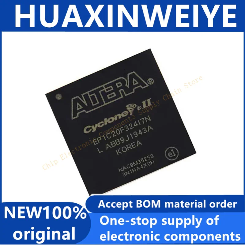 

EP1C20F324I7N 484FBGA 100% New Chipset Integrated circuit electronic components electrónica