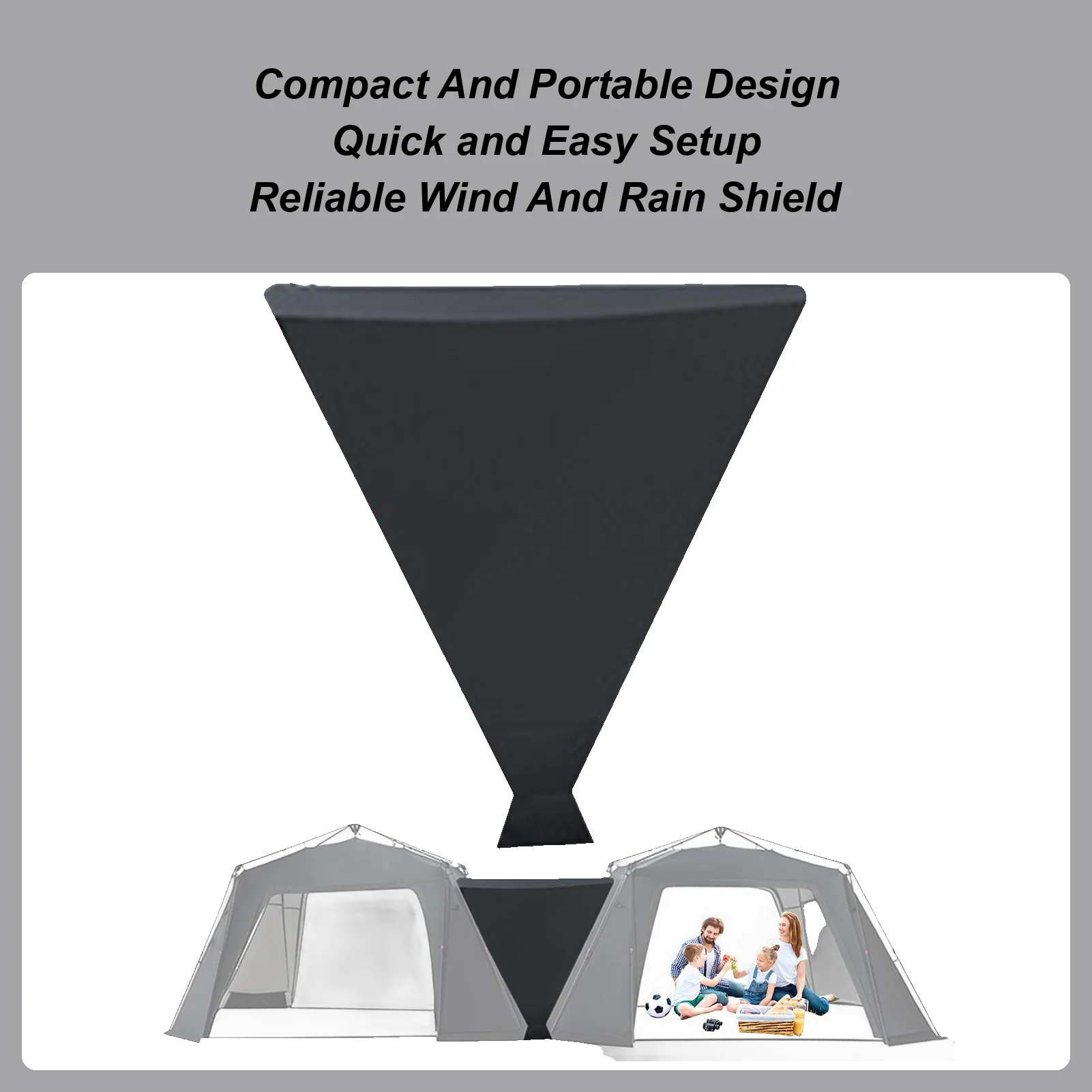 Outdoor Canopy Tent Easy To Install Portable Canopy Easy Beach Tent For Backyard Deck Garden Patio Beach Party Wedding BBQ