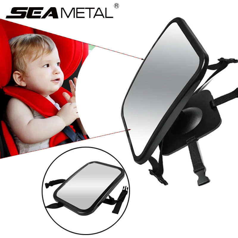 Baby Mirror Car Seat Back Headrest Kids Monitor Mirror Interior Baby Mirrors Kids Rear Seat Safety Monitor 360 Degree Rotation