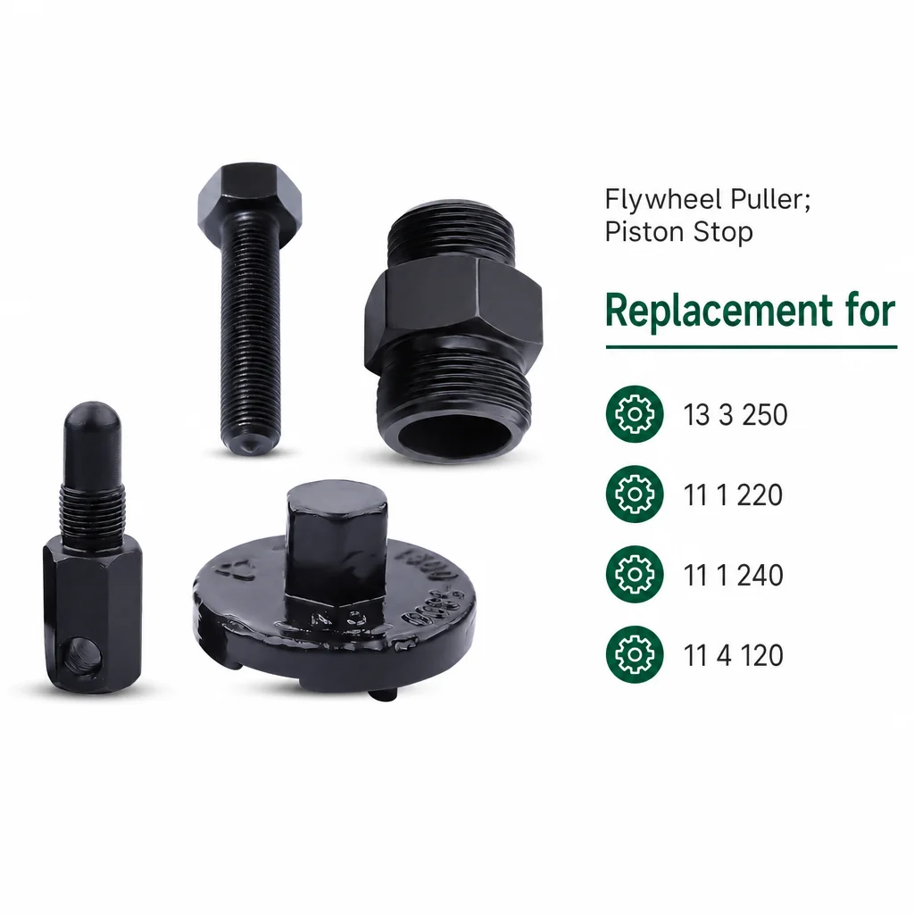 22mm & 26mm Flywheel Puller 14mm Piston Stop Clutch Removal Tool Kit Replacement for Stihl Echo Chainsaw Trimmer 2 Cycle Engine