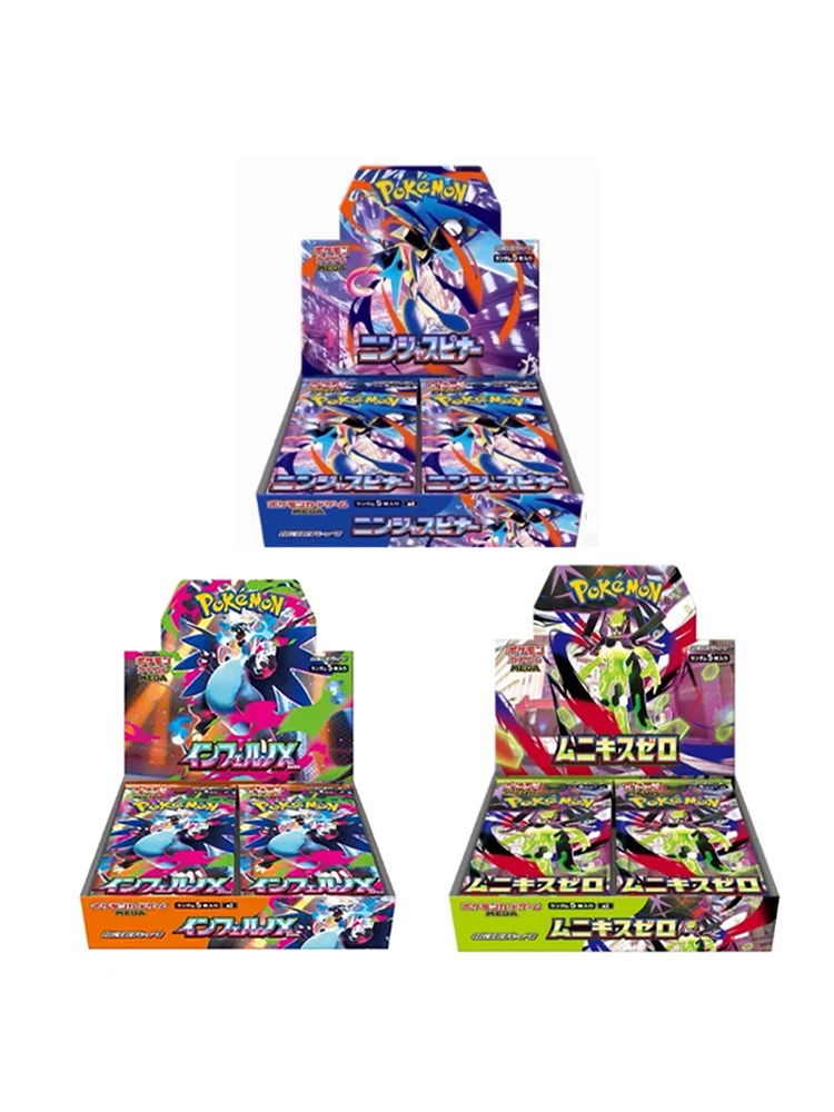 Pokemon-Sammelkarten MEGA-Serie PTCG M2 M3 M4 Tcg Phantasmal Flames Booster Pack Japanische Inferno X Version Geschenkspielzeug