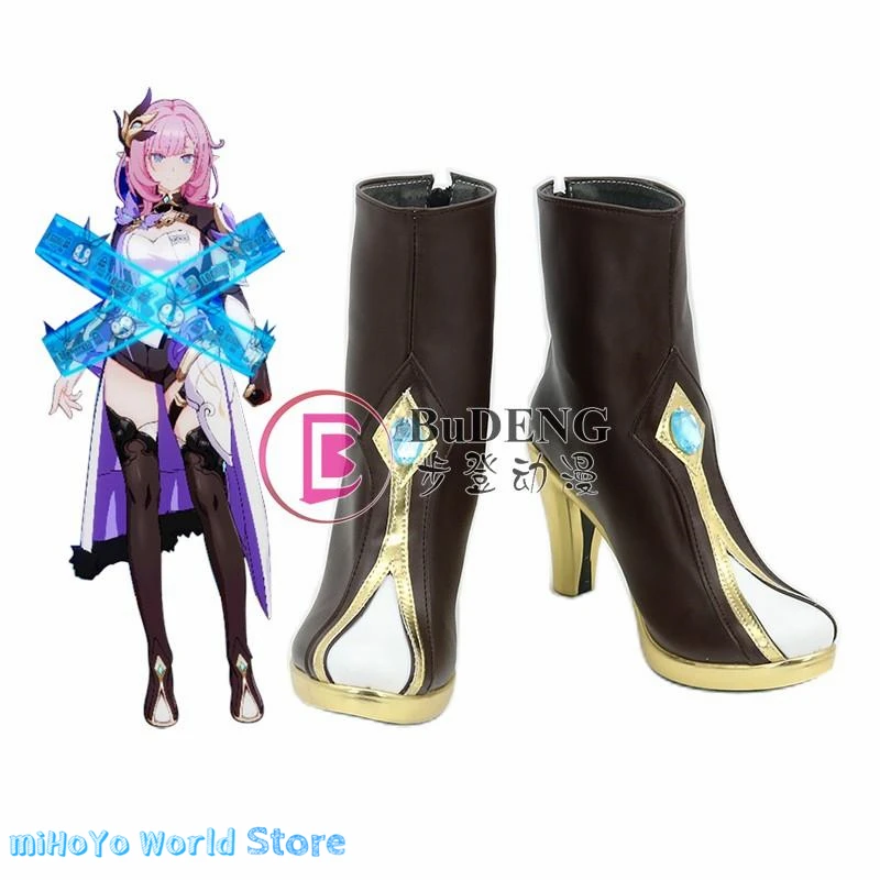 Elysia Cosplay Shoes MiHoYo Honkai Impact 3 Elysia Doujin Shoes Cosplay Birthday Xmas Gift