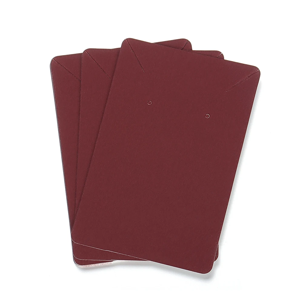50 Stück/Set Präsentationskarten für Ohrringe und Halsketten, geeignet für Schmuckkästchen und Verpackungen, Kartonanhänger, Papierkarten für Ohrstecker, 6 x 9 cm. – Detail 15