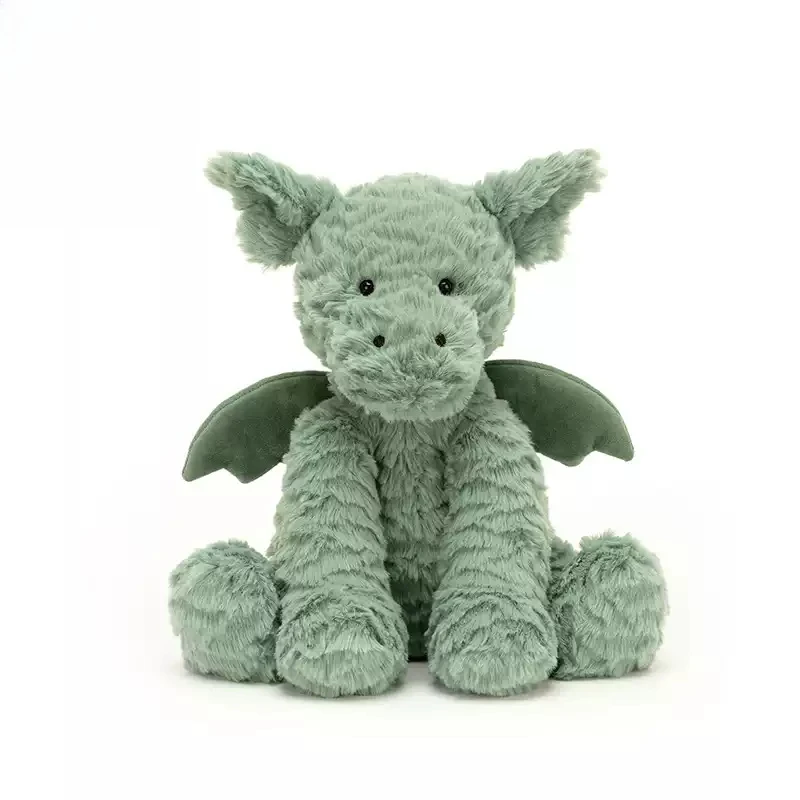 

Jellycat Fuddlewuddle Dragon 23cm Soft Plush Toy Cute Green Dragon Stuffed Animal Doll Kids Birthday Gift