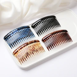 Prettyou Hair Comb 9cm×5cm Effortless Beauty Assorted Colorful Patterns Pin Comfortable Plastic All Seasons for Women