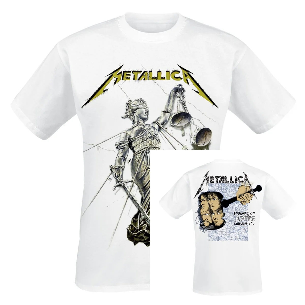 Heißes Sommer-Metallica-Grafik-Baumwoll-Band-T-Shirt, Unisex, Kurzarm, Modemarke, Luxus, Lässig, Vintage-T-Shirts – Detail 2