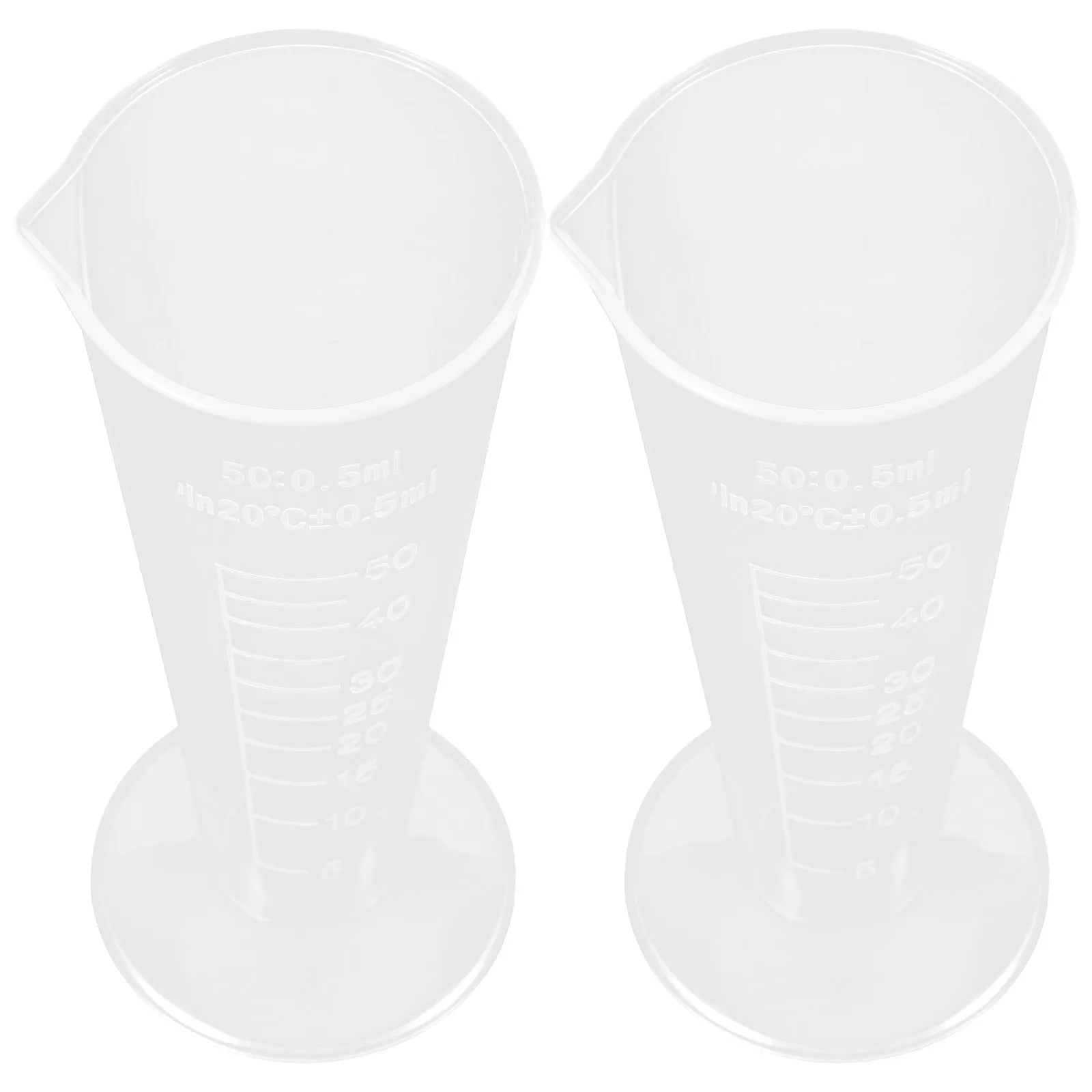 

2Pcs Plastic Measuring Cup with Scale Lines for Kitchen Baking Nuts Soy Milk Fruit Juice Dessert Helper