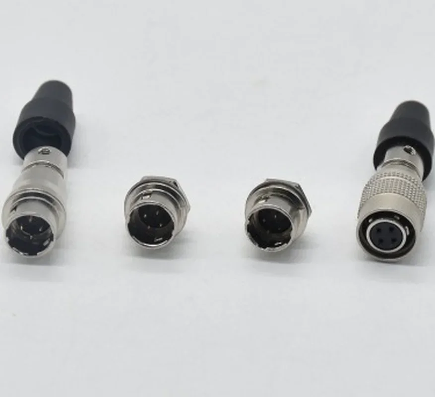 Aviation Plug-DC Power Cord Hirose HRS Connector J Receiver HR10A-7P-4S Industrial Machine Vision Camera Line