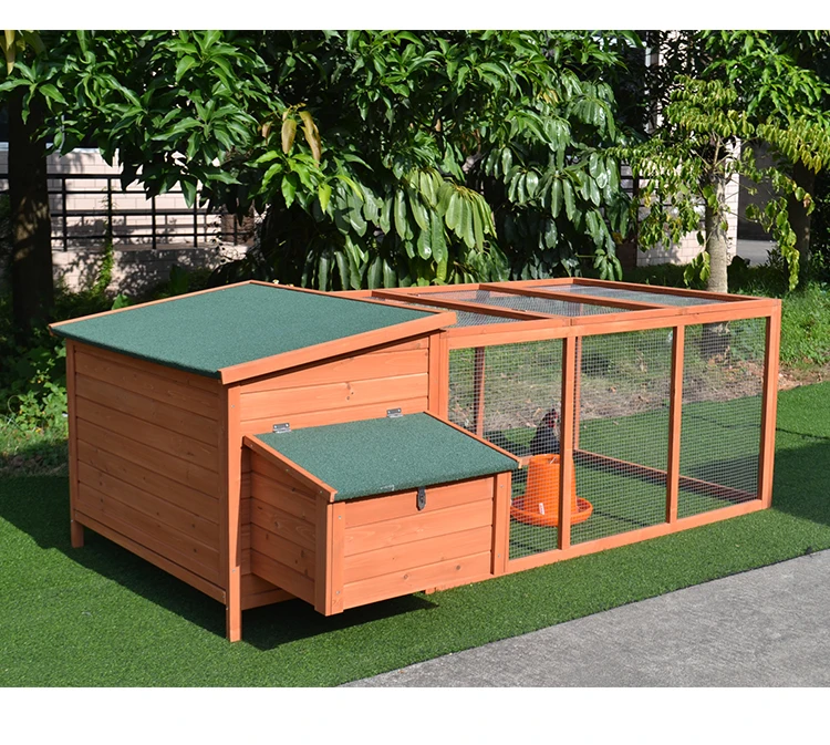 

Outdoor Chicken Cages Household Large Nest Rabbit Cage Cat Nest Duck Cage Rainproof Sunscreen Corrosion-resistant Solid Wood