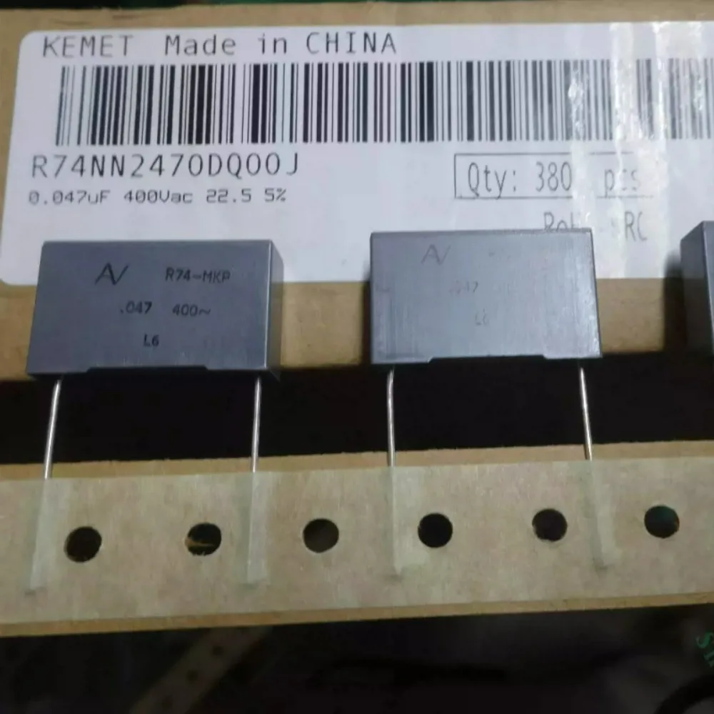 5pcs/lot AV R74 MKP 0.047uf 400VAC 47nf 473 J 5% Brand new 22.5mm Polypropylene film capacitor R74NN2470DQ00J