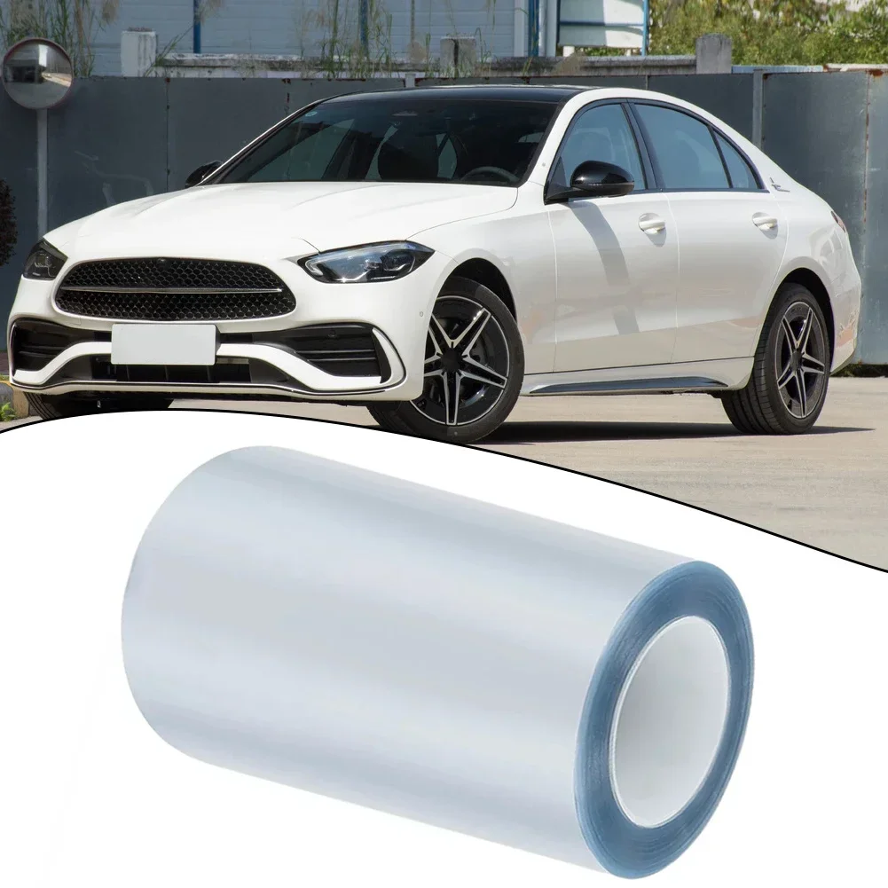 10x100cm/15x100cm/20x100cm Car Protective Film Transparent PU Film Car Scratch Wrap Multi-Use Paint Film Exterior Accessories