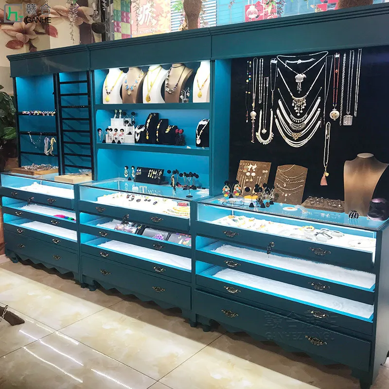 Jewelry Cabine Jewelry Display Cabin Earrings Necklace Display Back Cabi High  Side Cabinet Headband Headgear