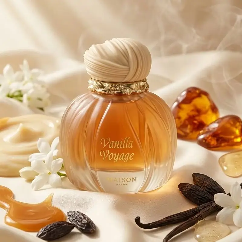 A MAISON ASRAR 100ml Parfum Vanille Caramel Miel Tonka Musc Longue Tenue Eau de Parfum Unisexe Gourmand Chaud