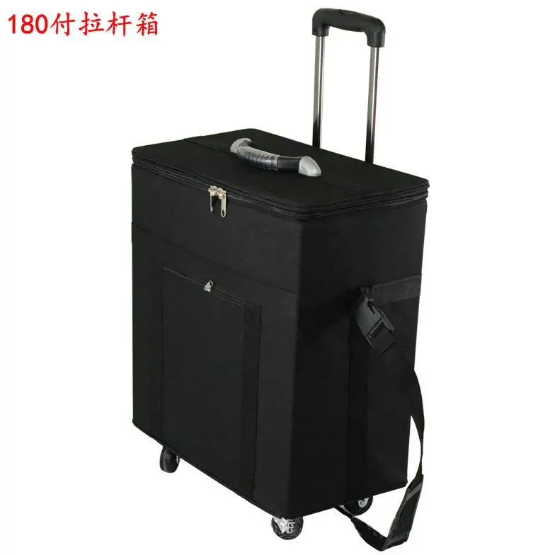 Oxford cloth glasses trolley case, optical storage box, display box, 180 pack, foldable, portable storage