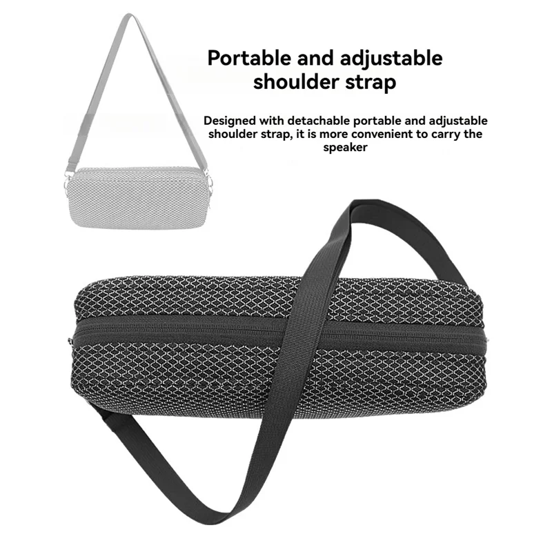 X12A-Voor BOGASING S8 Pro Max Bluetooth-luidsprekertas Draagbaar Draagbaar, Geluidsdoorlatend, Reisdraagtas A