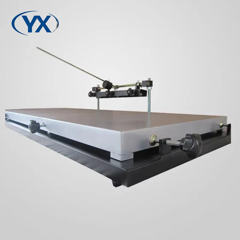 YX Manual 1.2m LED Manual Stencil Printer  High Precision Solder Paste Printer PCB Board Welding