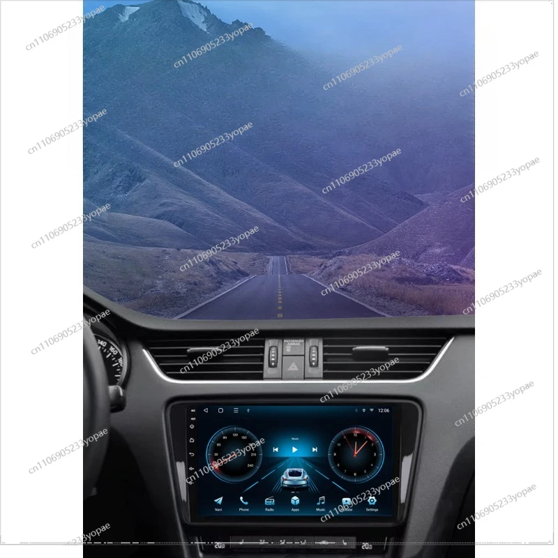 Suitable for Toyota Camry 06-11 Large Screen Car Central Control Navigation Bluetooth Wireless