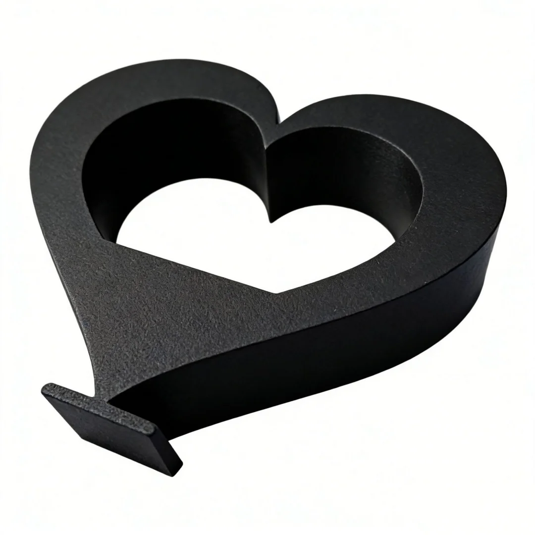 

3D Printed Heart-Shaped Tea Light Candle Holder, Craft Candle Holder, Indoor Home Decor, Christmas, Wedding Party