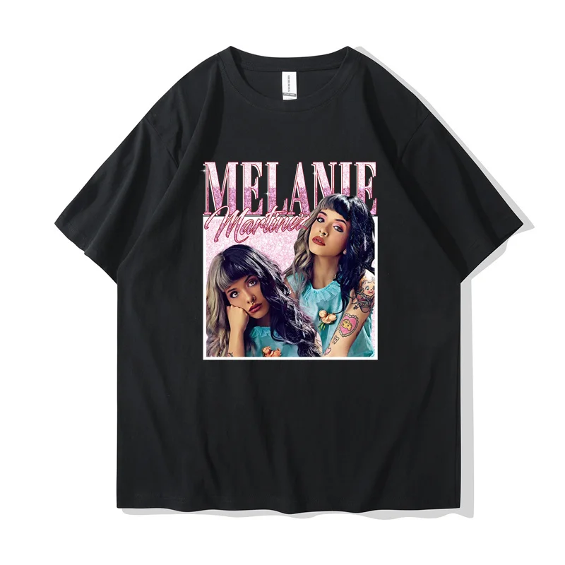 

Singer Melanie Martinez Graphic Print T-shirt Men Woman Harajuku Vintage Oversized T Shirts Cotton Casual Short Sleeve T-shirts