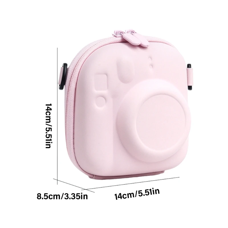 Tas Penyelenggara Kamera untuk 7+/8/9/12/11/40 Tas Penyimpanan Kamera Bantalan EVA Aman dan Kompartemen Luas