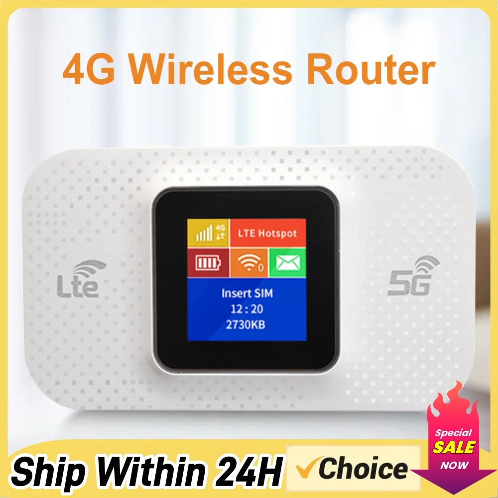4G Lte WIFI Router Wireless Portable Router 150Mbps Sim Card Slot Unlock Modem Mini Outdoor Hotspot Pocket WIFI Router for Car