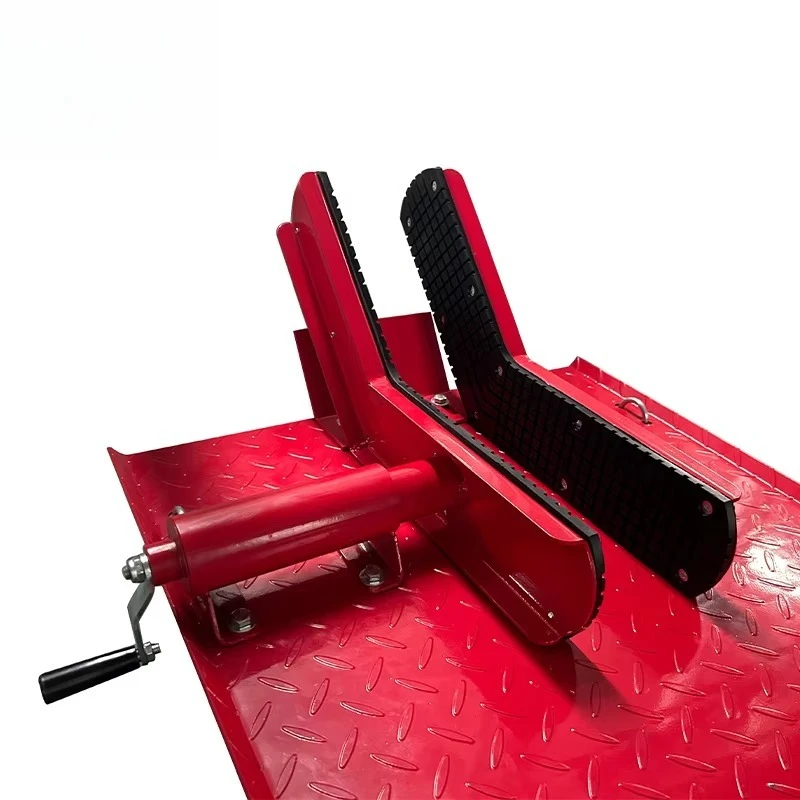 แท่นยกรถมอเตอร์ไซค์แบบใช้ลม 450 กก. 650 กก. 992 ปอนด์ แท่นยกรถมอเตอร์ไซค์แบบไฮดรอลิกแบบใช้มือ  ทางลาดยก