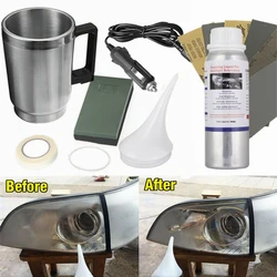 Car Headlight Renovation Kit Headlights Washer Light Restoration Fumigation Chemicals Car Cleaning Kit Automotive Polishing