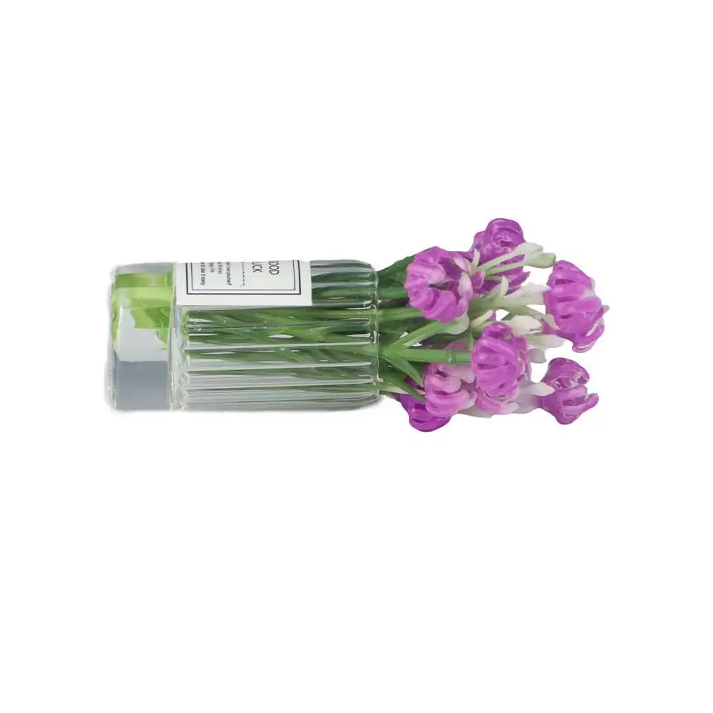 แจกันดอกมะลิจำลอง 1:12 สำหรับบ้านตุ๊กตา ต้นไม้กระถางจิ๋ว ของตกแต่งบ้าน อุปกรณ์เสริมบ้านตุ๊กตา