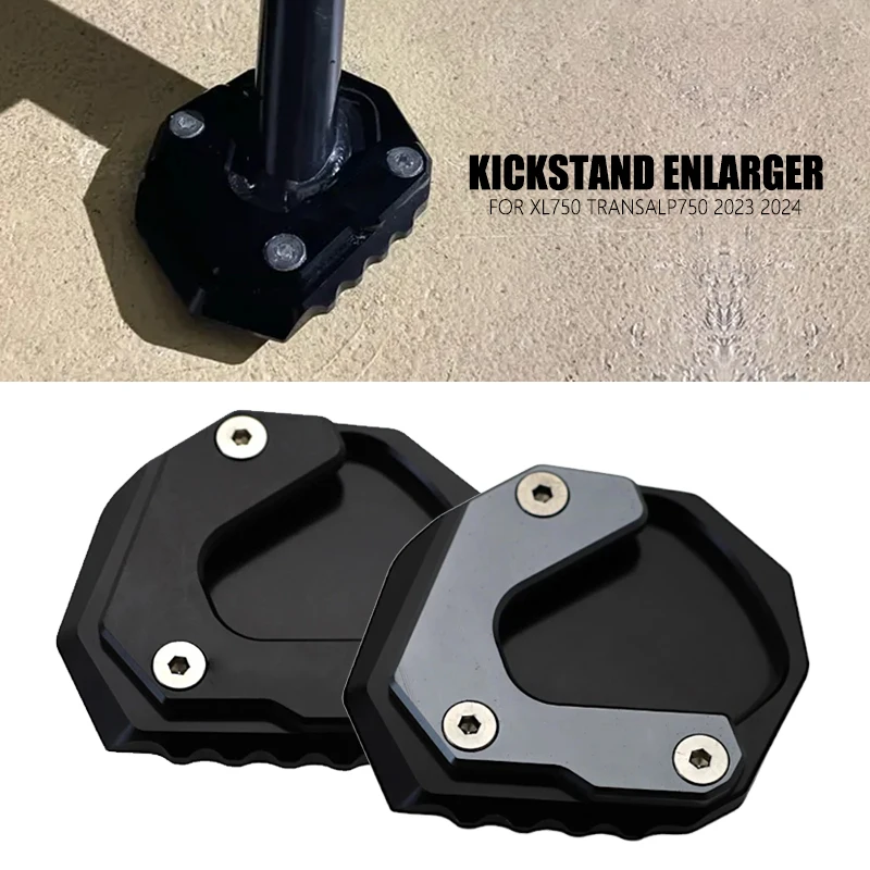 

2024 новые аксессуары для мотоциклов, боковая подставка, увеличенная подставка, увеличитель, поддержка расширения для HONDA XL750 TRANSALP 750 XL 750 2023