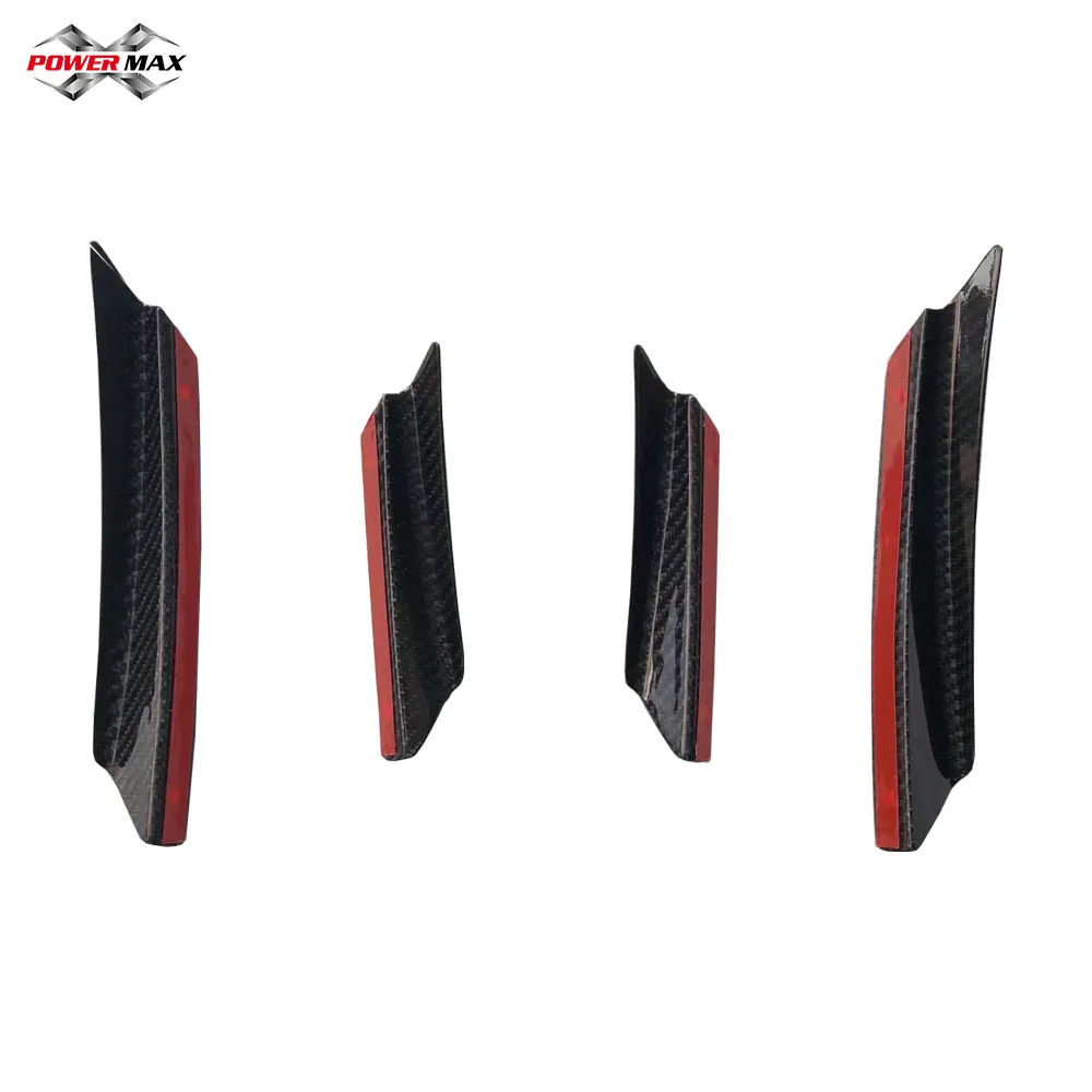 Wholesale New Condition Dry Carbon Fiber Front Canards for Chevrolet Corvette C8