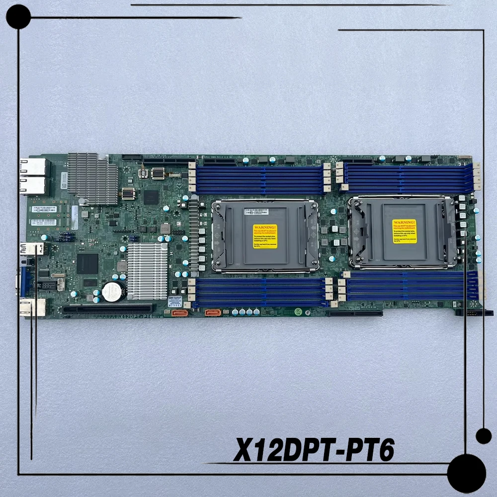 

Для серверной материнской платы Supermicro LGA4189 C621A двухканальный X12DPT-PT6