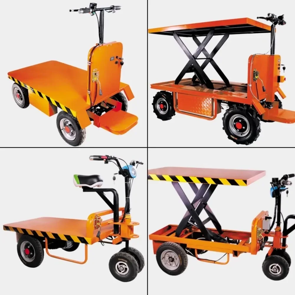 Carrello elevatore elettrico a pianale