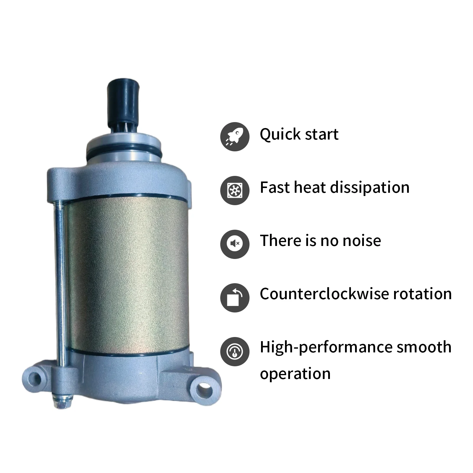 0180-091100-0010 محرك بداية متوافق مع CF Moto CF188 CF500 X5 X6 Z6 Linhai ATV 500D M550 M550L Quad Atv