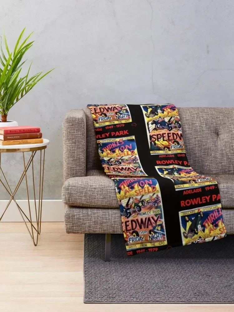 Rowley Park Speedway, Adelaide Throw Blanket Blankets Sofas Of Decoration for winter For Sofa Thin Decorative Beds Blankets