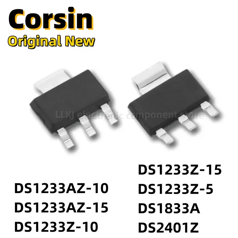 1 шт. DS1233AZ Z-10 15+TR DS1233Z-5 1833A 2401Z SOT223 MOS FET SOT-223/