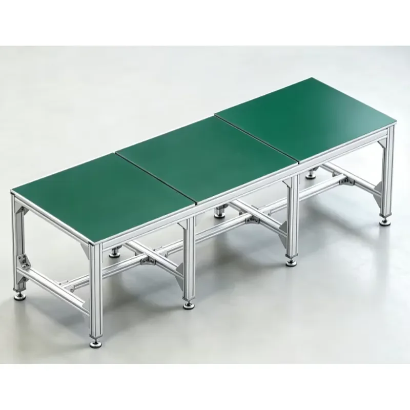 Custom Size Aluminum Profile Anti-Static Workbench Factory Assembly Operation Table Workshop Inspection Maintenance