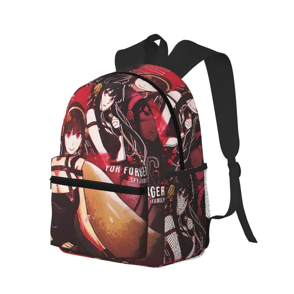 

Anime Spy X Family Yor Forger Student Backpack School Bag Hiking Travel Daypack for Men Women Fashion Bookbag Shoulder Bags