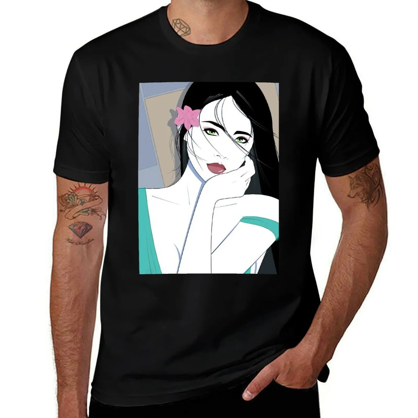 

JADE T-Shirt t shirt man plain anime tshirt funny t shirts cotton T-Shirt