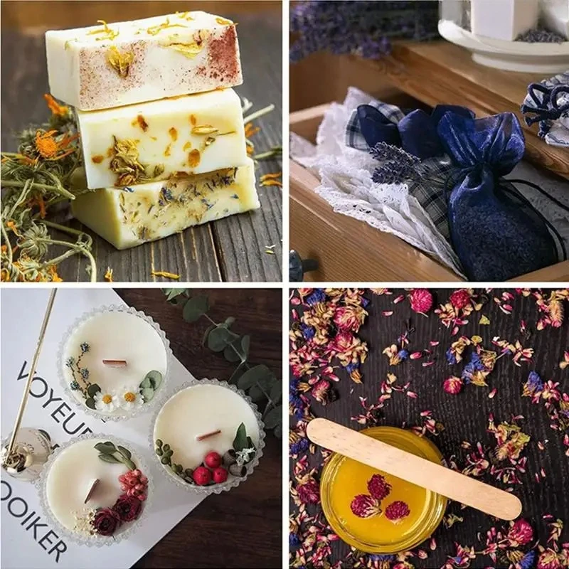 Natural Butterfly Orchid Dried Flower Blue Butterfly Pea Flower flowerBag sealingPackingBeautySoap Wedding Art Craft Accessories